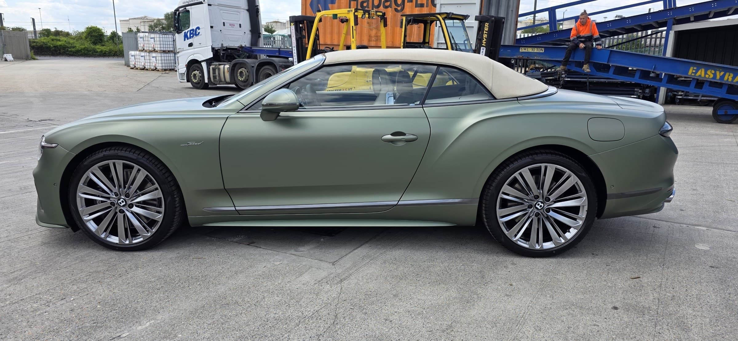 Damianos Auto Exports — a British prestige vehicle prepared for export